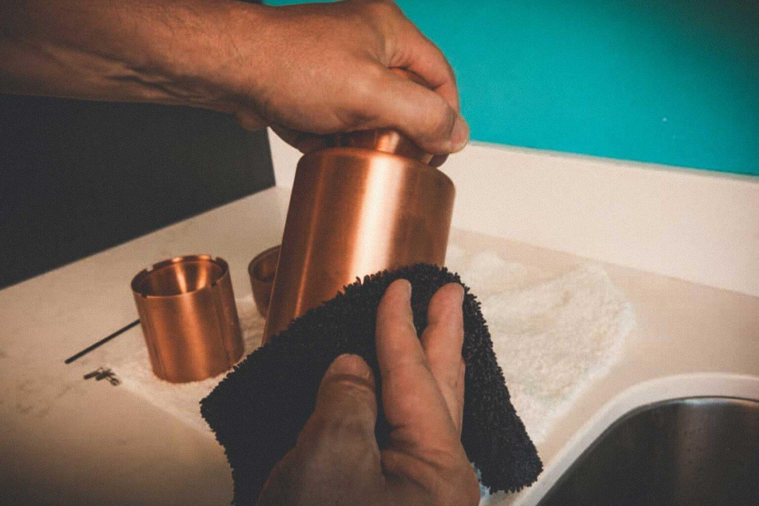 Meltdown Mogul Copper Ice Ball Press